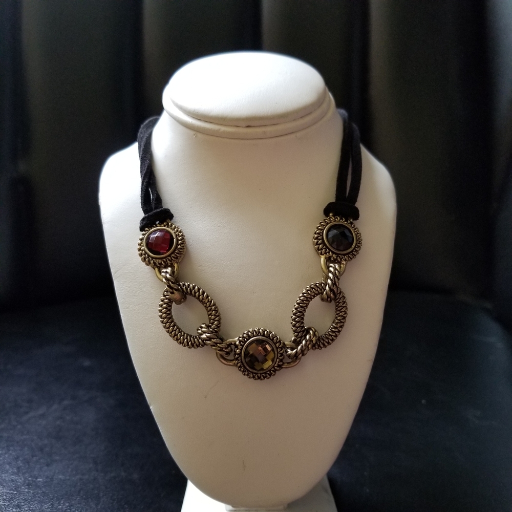 Lia Sophia Rhinestone Necklace